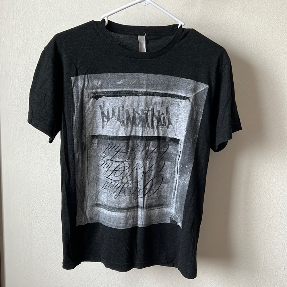 Flag nor fail Graphic Tee - Heather black